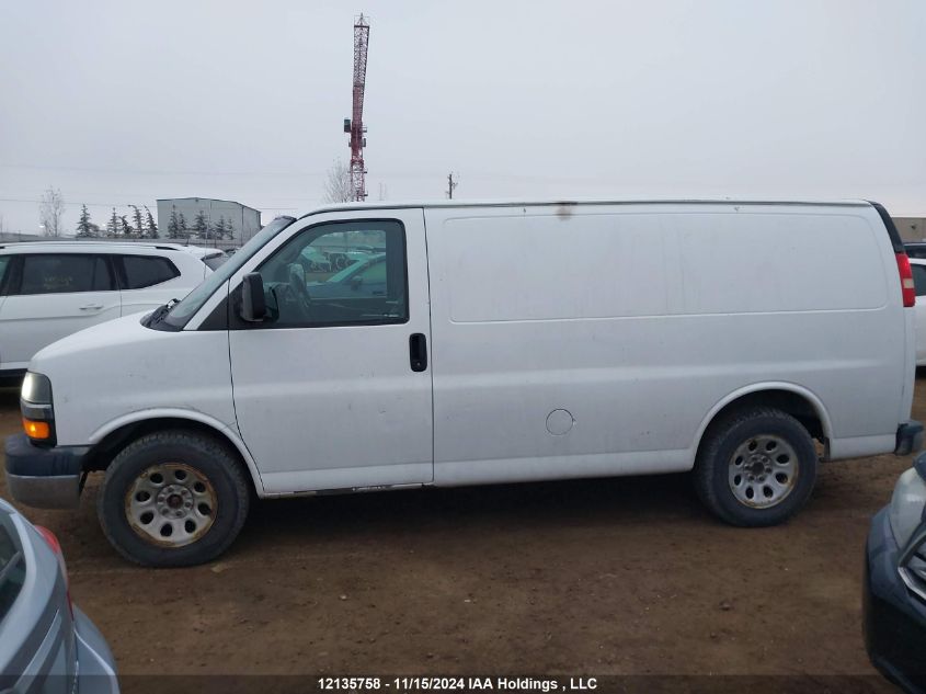 2014 Chevrolet Express VIN: 1GCSHAF49E1154077 Lot: 12135758