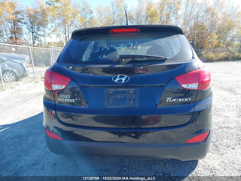 2013 Hyundai Tucson Gl VIN: KM8JT3AB4DU752503 Lot: 12135769