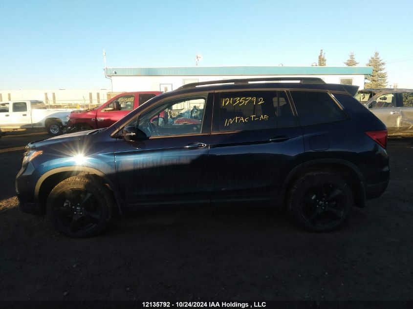 2019 Honda Passport VIN: 5FNYF8H99KB500813 Lot: 12135792