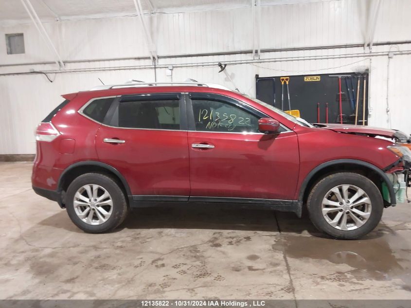 2016 Nissan Rogue VIN: 5N1AT2MV1GC752243 Lot: 12135822