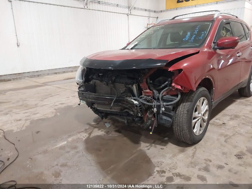 2016 Nissan Rogue VIN: 5N1AT2MV1GC752243 Lot: 12135822