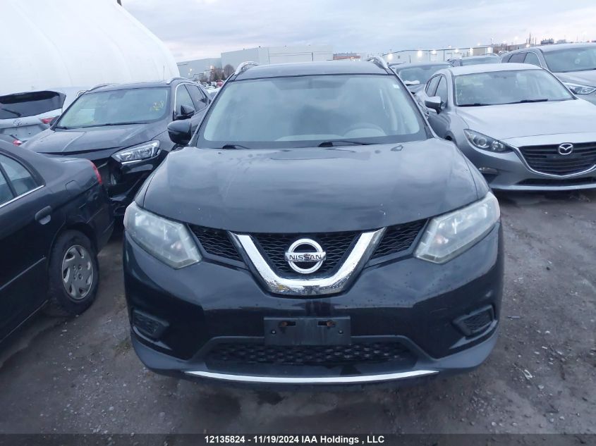 2016 Nissan Rogue VIN: 5N1AT2MT0GC733052 Lot: 12135824