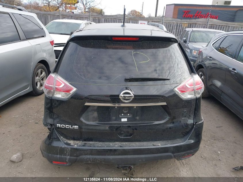 2016 Nissan Rogue VIN: 5N1AT2MT0GC733052 Lot: 12135824