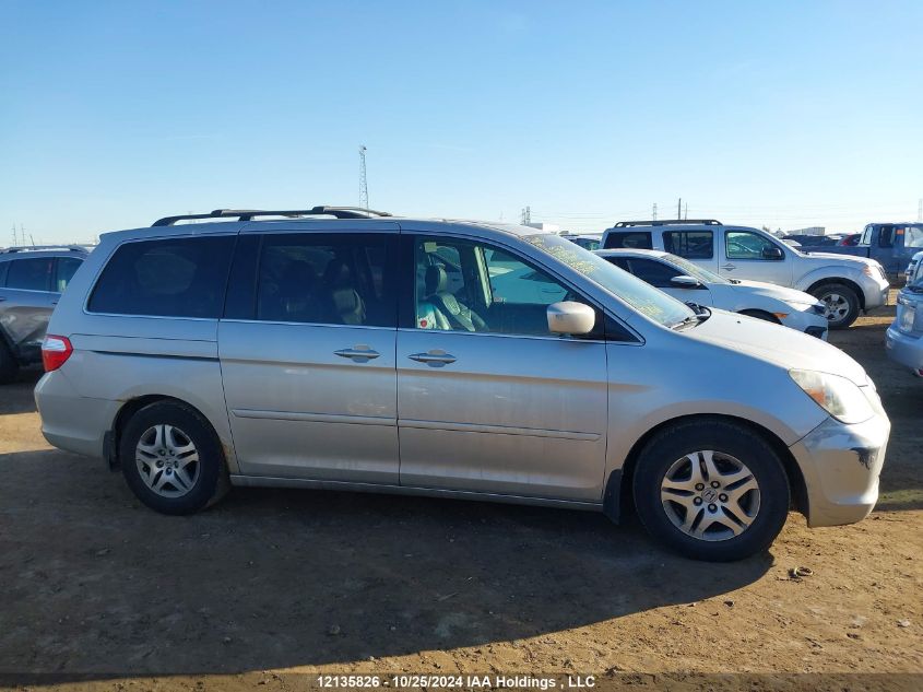 2007 Honda Odyssey Touring VIN: 5FNRL38857B501505 Lot: 12135826