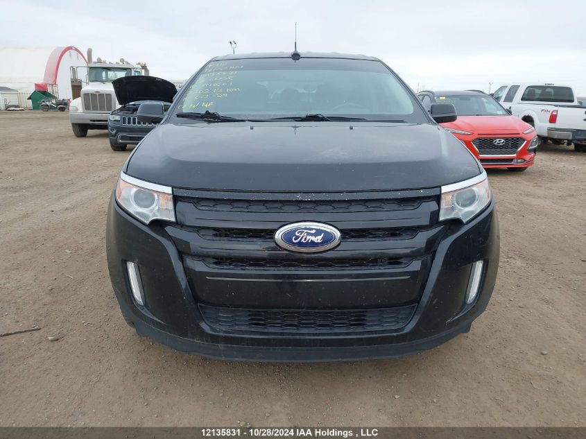 2013 Ford Edge Sel VIN: 2FMDK4JCXDBA76501 Lot: 12135831