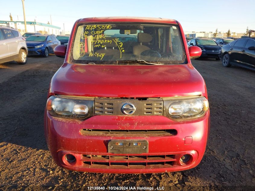 2010 Nissan Cube S/Sl/Krom VIN: JN8AZ2KR4AT161862 Lot: 12135840