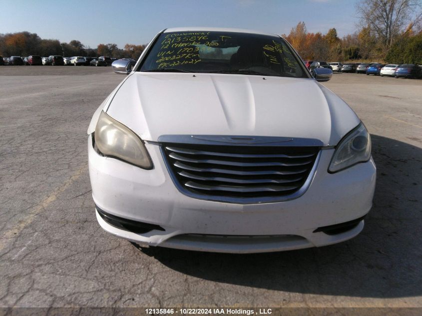 2012 Chrysler 200 Limited VIN: 1C3CCBCG0CN170332 Lot: 12135846