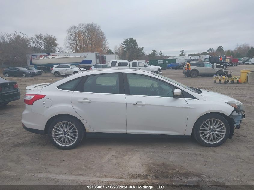 2013 Ford Focus Titanium VIN: 1FADP3J26DL101018 Lot: 12135887