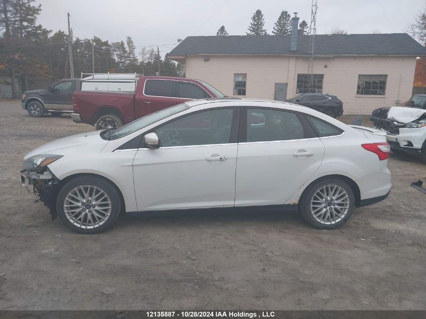 2013 Ford Focus Titanium VIN: 1FADP3J26DL101018 Lot: 12135887