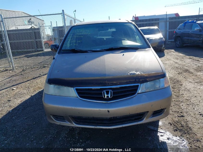 2004 Honda Odyssey Ex VIN: 5FNRL18844B119904 Lot: 12135891