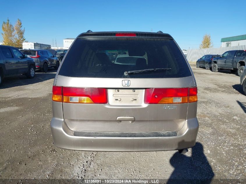 2004 Honda Odyssey Ex VIN: 5FNRL18844B119904 Lot: 12135891