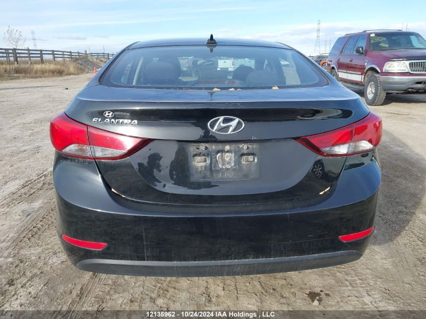 2016 Hyundai Elantra Se/Sport/Limited VIN: 5NPDH4AEXGH792702 Lot: 12135962