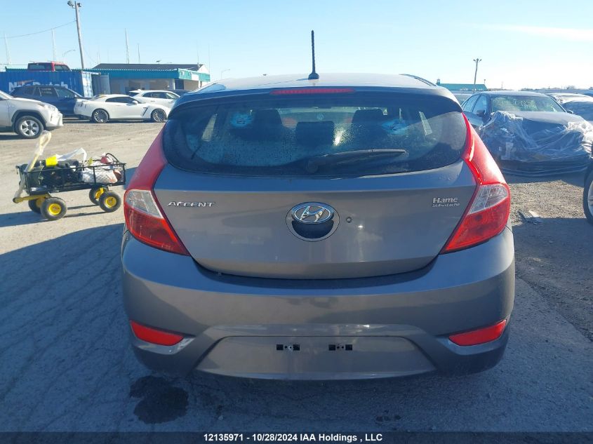 2013 Hyundai Accent Gl VIN: KMHCT5AE0DU119446 Lot: 12135971