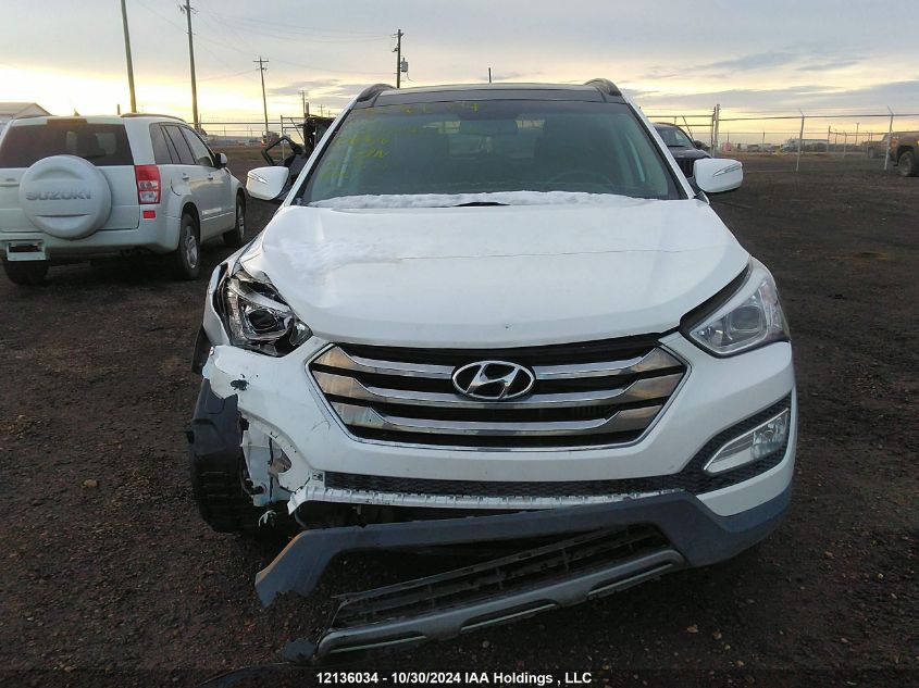 2014 Hyundai Santa Fe Sport VIN: 5XYZUDLA8EG168025 Lot: 12136034