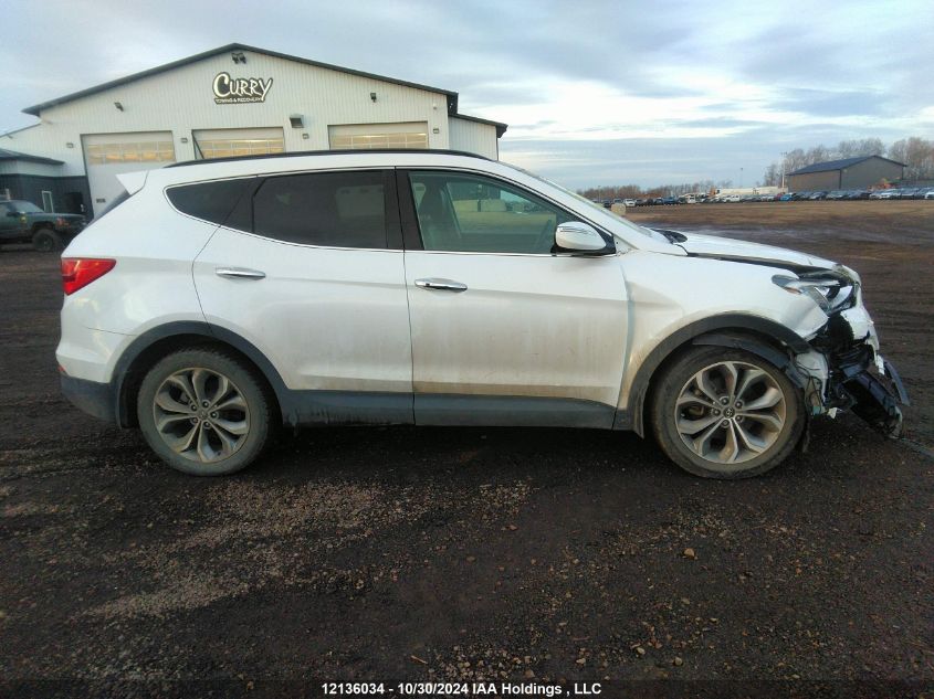 2014 Hyundai Santa Fe Sport VIN: 5XYZUDLA8EG168025 Lot: 12136034