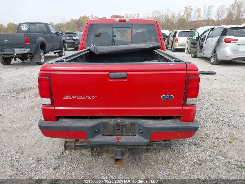 2000 Ford Ranger Super Cab VIN: 1FTYR14X7YTB20619 Lot: 12136035