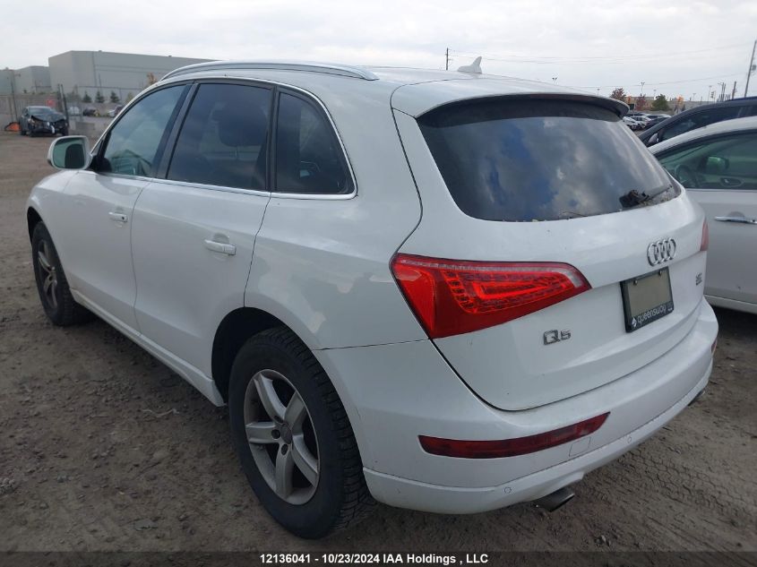 2011 Audi Q5 VIN: WA1LKCFP2BA000926 Lot: 12136041