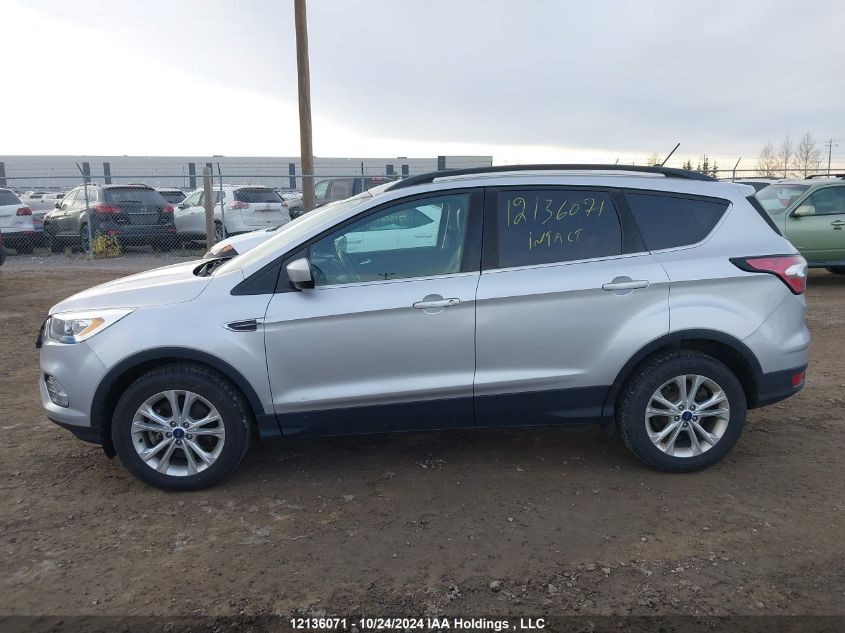 2018 Ford Escape Sel VIN: 1FMCU9HD6JUA37704 Lot: 12136071