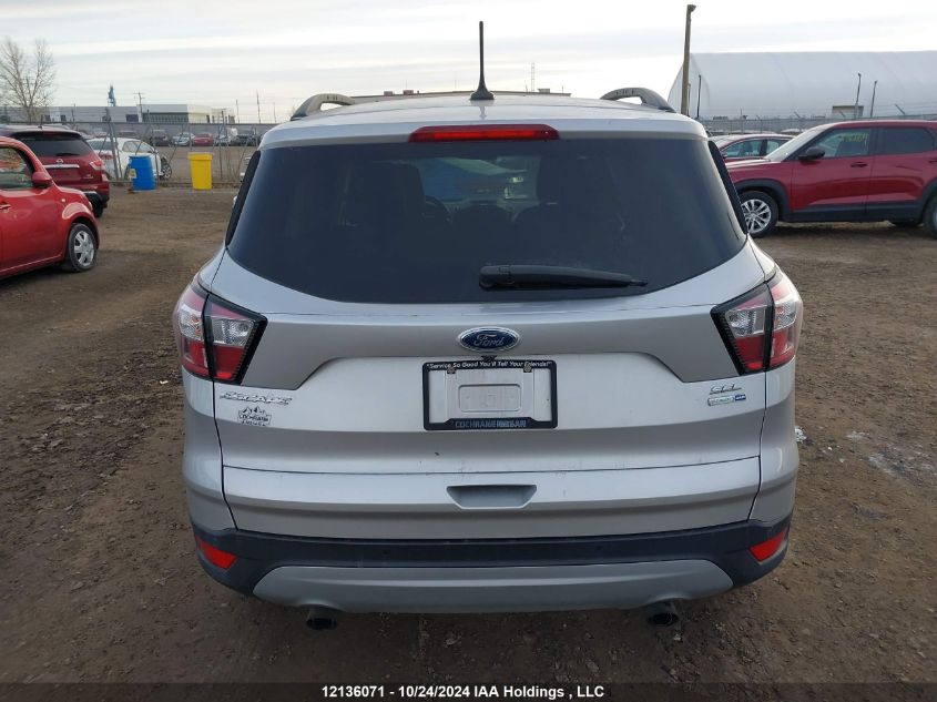 2018 Ford Escape Sel VIN: 1FMCU9HD6JUA37704 Lot: 12136071