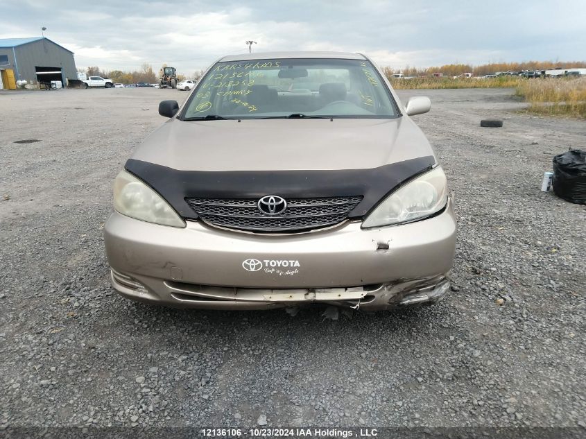 2003 Toyota Camry Le/Xle VIN: JTDBE32K030218258 Lot: 12136106