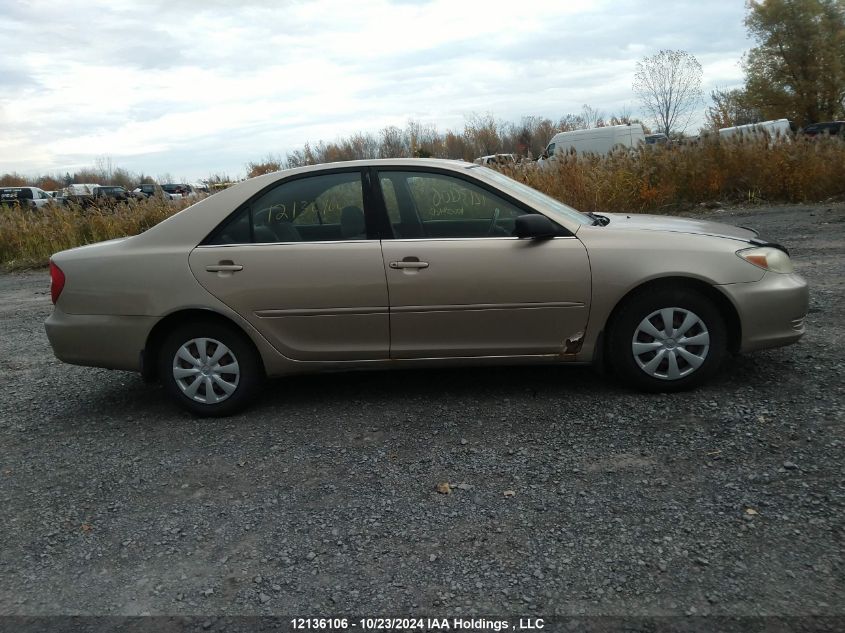 2003 Toyota Camry Le/Xle VIN: JTDBE32K030218258 Lot: 12136106