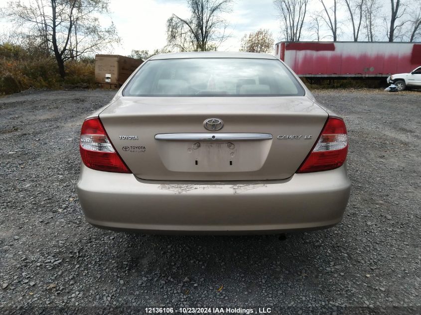 2003 Toyota Camry Le/Xle VIN: JTDBE32K030218258 Lot: 12136106