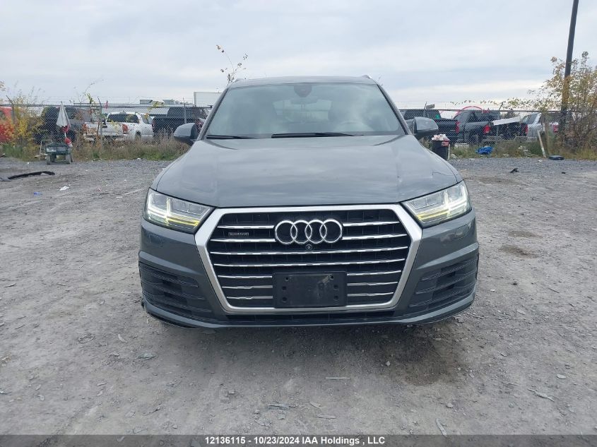 2018 Audi Q7 VIN: WA1WAAF76JD006049 Lot: 12136115