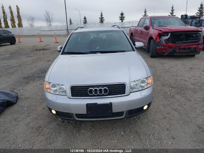 2004 Audi A4 VIN: WAUTC58E84A112799 Lot: 12136160