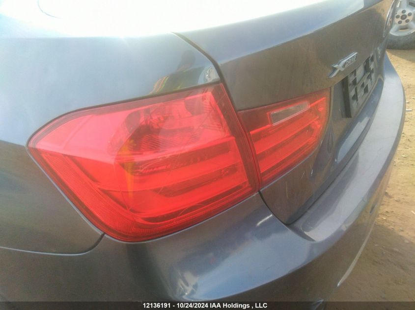 2013 BMW 3 Series VIN: WBA3B3C56DJ969699 Lot: 12136191