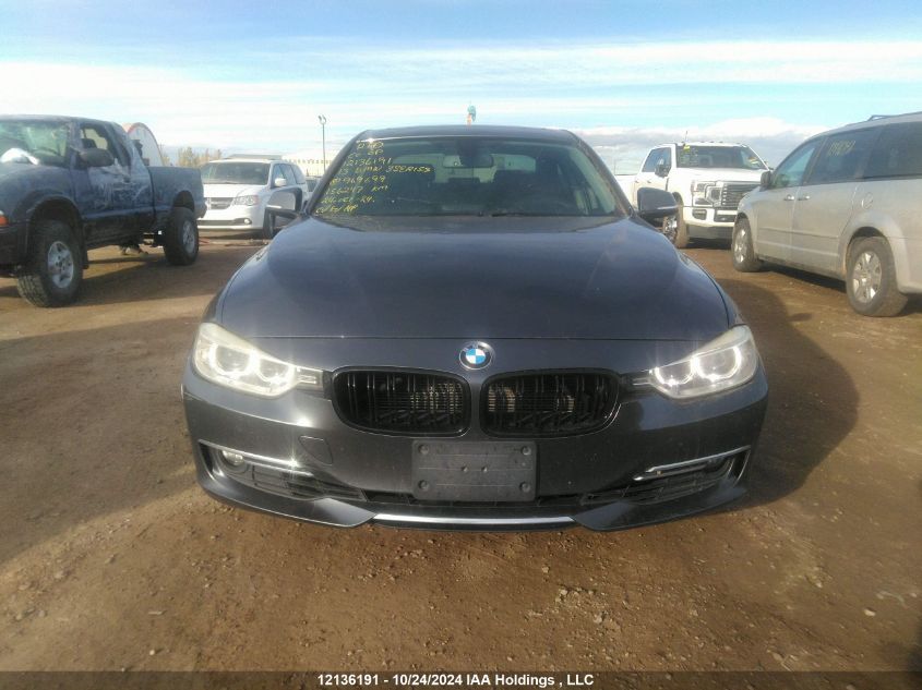 2013 BMW 3 Series VIN: WBA3B3C56DJ969699 Lot: 12136191