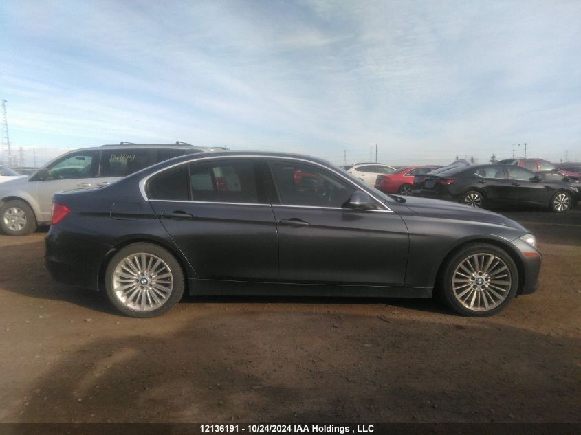 2013 BMW 3 Series VIN: WBA3B3C56DJ969699 Lot: 12136191