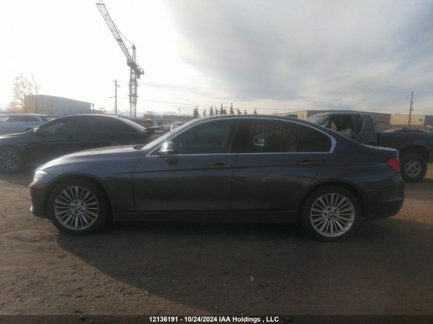 2013 BMW 3 Series VIN: WBA3B3C56DJ969699 Lot: 12136191