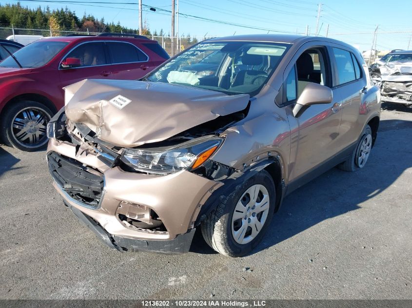 2018 Chevrolet Trax VIN: 3GNCJKSBXJL152500 Lot: 12136202