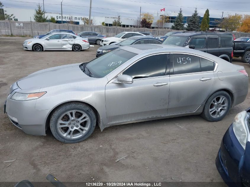 2010 Acura Tl VIN: 19UUA8F25AA800831 Lot: 12136220