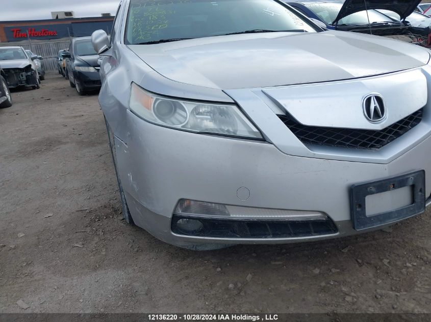 2010 Acura Tl VIN: 19UUA8F25AA800831 Lot: 12136220