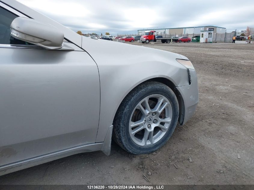 2010 Acura Tl VIN: 19UUA8F25AA800831 Lot: 12136220