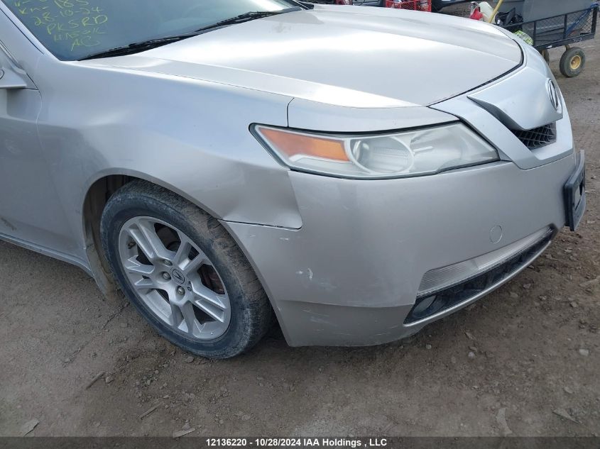 2010 Acura Tl VIN: 19UUA8F25AA800831 Lot: 12136220