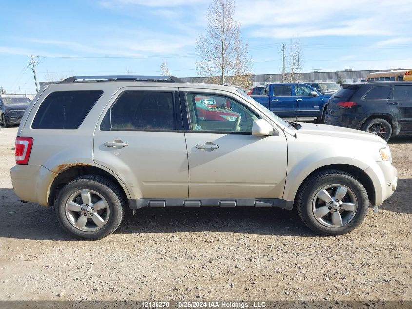 2012 Ford Escape Limited VIN: 1FMCU9EG9CKA01292 Lot: 12136270