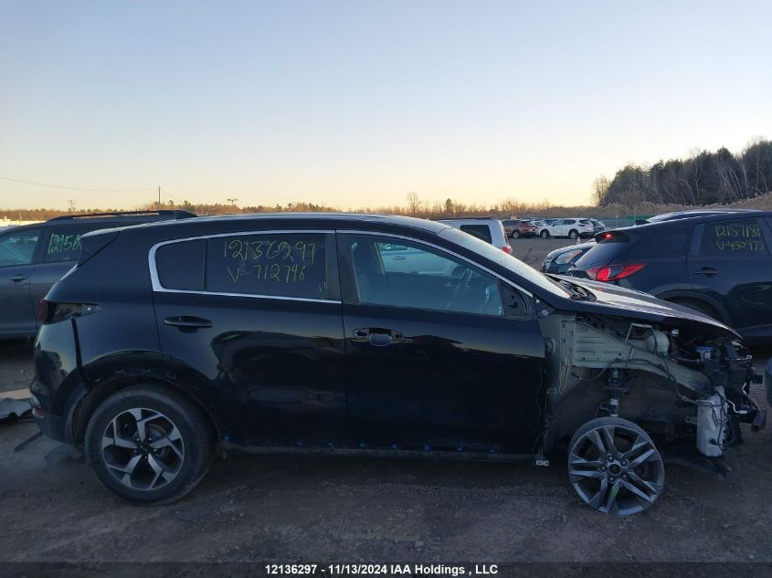 2020 Kia Sportage VIN: KNDPMCAC4L7712746 Lot: 12136297