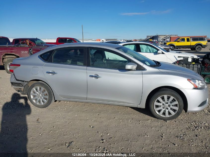 2013 Nissan Sentra VIN: 3N1AB7AP9DL743514 Lot: 12136304