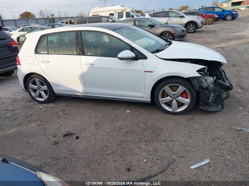 2020 Volkswagen Golf Gti VIN: 3VW6T7AU5LM006130 Lot: 12136308