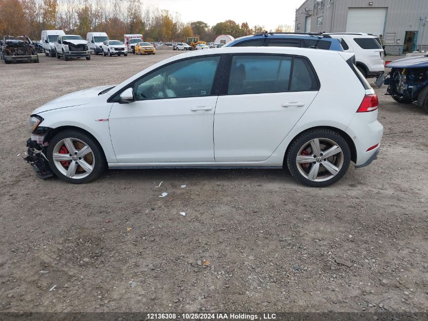 2020 Volkswagen Golf Gti VIN: 3VW6T7AU5LM006130 Lot: 12136308