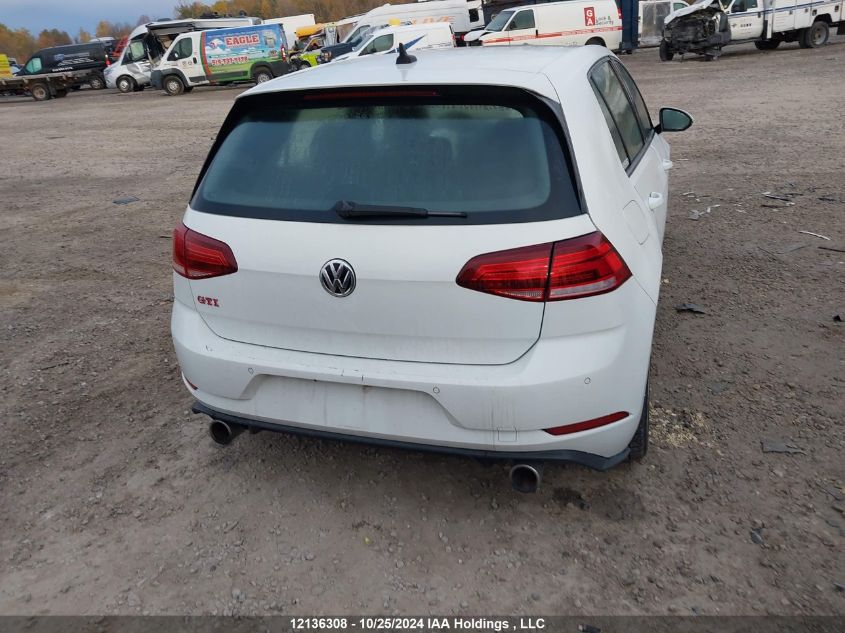 2020 Volkswagen Golf Gti VIN: 3VW6T7AU5LM006130 Lot: 12136308