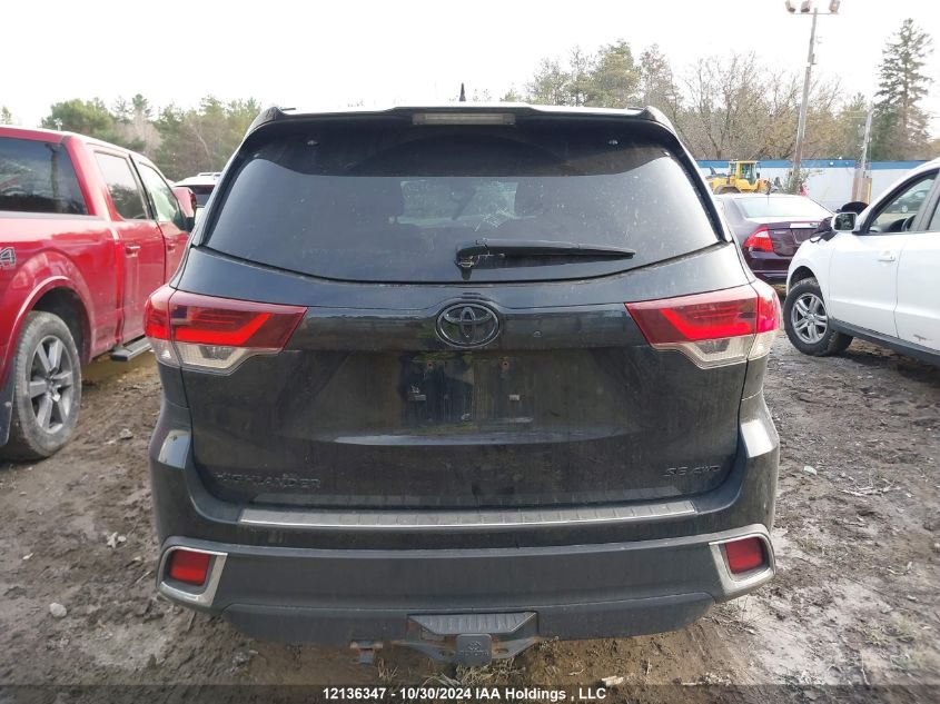 2019 Toyota Highlander Se/Xle VIN: 5TDJZRFH5KS976786 Lot: 12136347