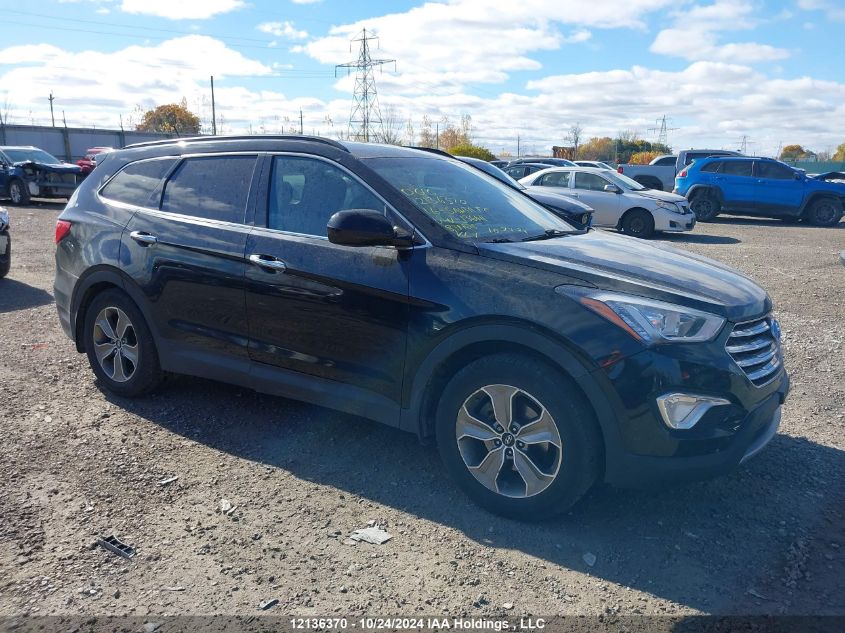 2016 Hyundai Santa Fe Se VIN: KM8SM4HF0GU136611 Lot: 12136370