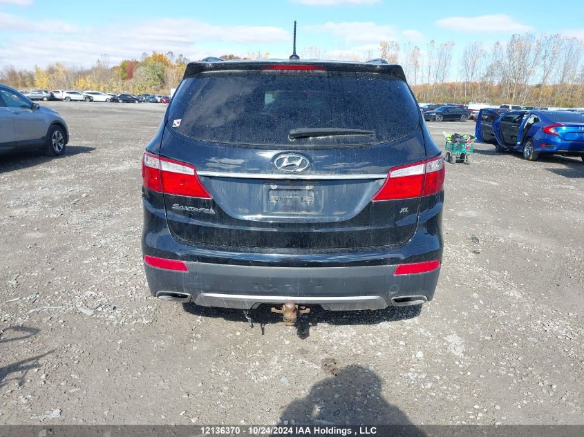 2016 Hyundai Santa Fe Se VIN: KM8SM4HF0GU136611 Lot: 12136370