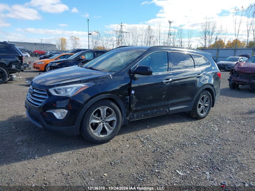 2016 Hyundai Santa Fe Se VIN: KM8SM4HF0GU136611 Lot: 12136370