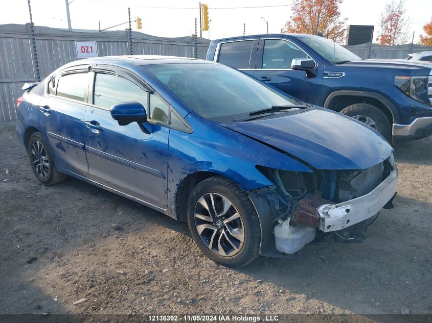 2014 Honda Civic Sedan VIN: 2HGFB2F55EH026178 Lot: 12136392