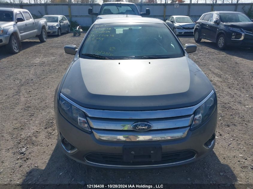 2010 Ford Fusion Sel VIN: 3FAHP0JA8AR194872 Lot: 12136438