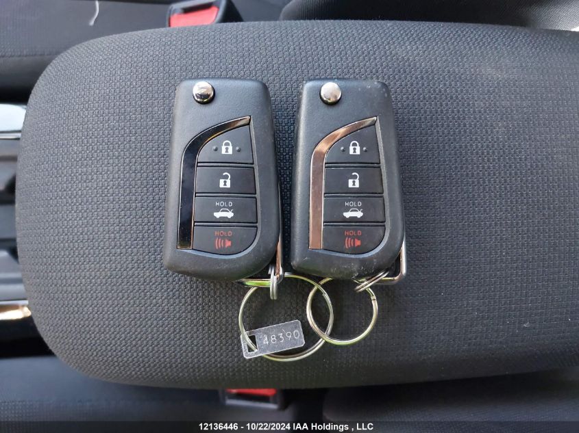 2022 Toyota Corolla Le VIN: 5YFBPMBE4NP327048 Lot: 12136446